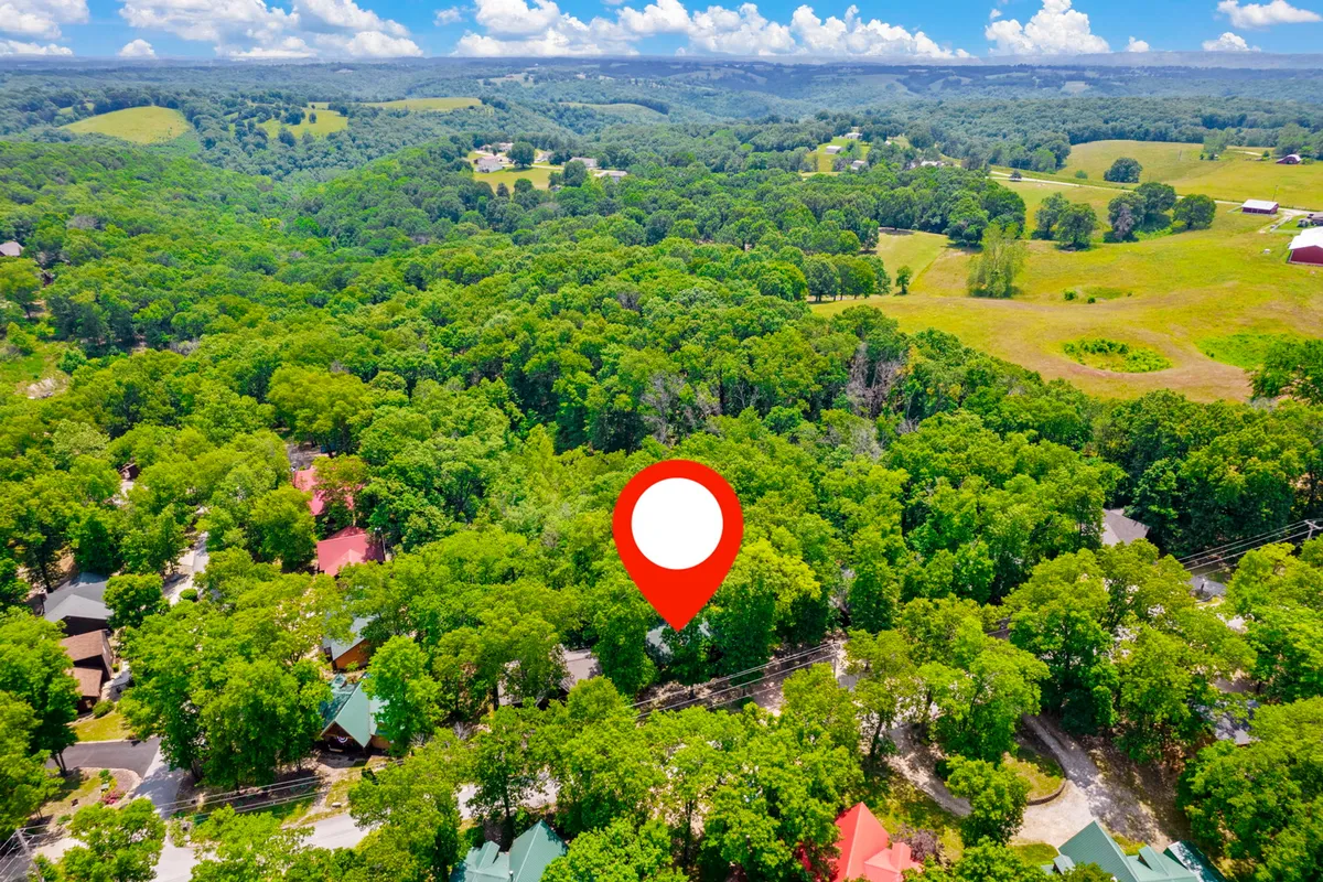 A wide view of lush green trees and open fields, interspersed with scattered houses. The area is serene and spacious, inviting visitors to enjoy nature walks, family gatherings, and outdoor picnics. The image radiates a peaceful mood and hints at the possibility of wildlife sightings and stargazing at night.